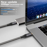 1 x RAW Customer Returns CAKOBLE USB C cable to USB C 3M, usb c 3.2 cable 3m, USB 3.2 Gen2 2 Type C charging cable, 20 Gbps data transfer, 100W 20V 5A fast charging cable, 4K 60Hz video transmission for monitor, USB-C devices - RRP €20.64