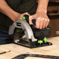 1 x RAW Customer Returns GALAX PRO cordless circular saw, 20 V, maximum cutting depth 90 41 mm 45 36 mm blade diameter 140 mm, 2 saw blades 18T 48T , 2.0 Ah battery and charger  - RRP €58.48