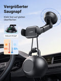 1 x RAW Customer Returns UGREEN Mobile Phone Holder Suction Cup 360 Car Mobile Phone Holder 2 in 1 Universal Mobile Phone Holder Car Compatible with iPhone 15 Pro Max Plus 14 13 Galaxy F34 S23 Ultra Huawei Mate 60 Pro Redmi K60 etc. Black  - RRP €19.99