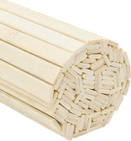 1 x RAW Customer Returns Belle Vous Bamboo Wooden Sticks Extra Long for Crafting Made of Natural Wood 100 pcs - 40cm Sturdy Wooden Sticks Wooden Dowels Rectangular Craft Sticks Made of Wood Bamboo Sticks Bamboo Sticks for Crafting - RRP €12.38