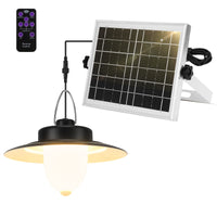 1 x RAW Customer Returns ENCOFT Garden Solar Lamps for Outdoor Hanging, Solar Hanging Lamp with Motion Sensor Dimmable Solar Hanging Light with Remote Control IP65 Waterproof 3000K - RRP €25.45