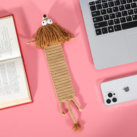 1 x RAW Customer Returns Bookmark Crochet Bookmark Personalized Children 3D Cartoon Animals - Funny Gift for Birthday Pupil Boy Girl Teacher Students and Book Lovers Lion  - RRP €20.67