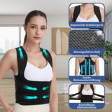 1 x RAW Customer Returns ABERE Straight Back Support, Posture Correction, Women s Back, Men s Back Support Belt, Posture Corrector, Breathable and Adjustable, Relieve Back Pain - RRP €36.32