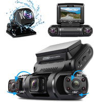 1 x RAW Customer Returns Yabdbg 4 Lens Dashcam Quad 4x1080P Front, Lef – Jobalots  Europe