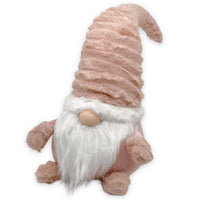 2 x Brand New MIJOMA Christmas Decoration Decorative Figure Gnome Gift Christmas Santa Dolls Swedish Santa Claus Tomte Gnome Made of Soft Plush and Fabric 44cm Delicate Pink  - RRP €48.32