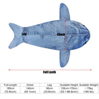 1 x RAW Customer Returns Rebundex Shark Blanket - RRP €28.75