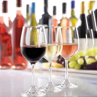 1 x RAW Customer Returns STARVAST 6 Pack Plastic Wine Glasses, 35 cl 350 ml Red Wine Glasses Premium Plastic Superior Unbreakable Reusable, Transparent Plastic Standing Glasses - RRP €29.99