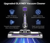 1 x RAW Customer Returns OLAYMEY Cordless Vacuum Cleaner 6 in 1 Vacuum Cleaner Cordless 30000Pa 300W Cordless Vacuum Cleaner with LED Light Wall Mount up to 40min. Running Time, Cordless Vacuum Cleaner Perfect for Hard Floors Carpets Cars - RRP €84.29