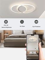 1 x RAW Customer Returns 36W LED ceiling light dimmable ceiling lamp bedroom, 55cm modern ceiling light ring lamp living room, bedroom lamp LED ceiling lamp for bedroom living room office study room children s room - RRP €63.92