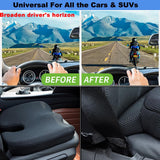 1 x RAW Customer Returns FOUNDCOOL Universal Memory Foam Car Seat Cushion Booster Seat Car Driver Seat Cushion Seat Cover Coccyx Support Tailbone Pain Relief for Car Seats Office Chair Wheelchair - RRP €20.4