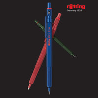 1 x RAW Customer Returns rOtring 600 ballpoint pen medium tip black ink black barrel refillable, 1 piece 1 pack  - RRP €32.05