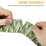 1 x Brand New LOOGU Camo Tape Wrap for Gear - Self-Adhesive Non-Woven Fabric Tape with Stretchy Bandage - Camo Tape is Perfect for Camouflage Needs - RRP €31.2