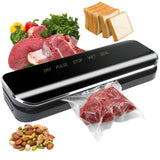 1 x RAW Customer Returns Vacuum sealer, plastic sealing machine for storing food, multifunctional vacuum sealer for food, vacuum sealer for the household, including 10 vacuum bags for food - RRP €34.27