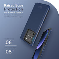 1 x RAW Customer Returns TUDIA DualShield Grip Compatible for Xiaomi 13T Xiaomi 13T Pro Case 2023 , MergeGrip Shockproof Dual Layer Thin TPU Military Grade Slim Fit Heavy Duty Protection Phone Case - Indigo Blue - RRP €21.71