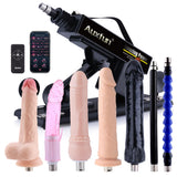 1 x RAW Customer Returns KlicLok Automatic Love Machine Sex Machine with APP Controlled Pushed Dildo Sex Toys for Men and Women, Adjustable Adult Masturbation with 8 Attachments - RRP €149.99