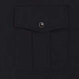 1 x RAW Customer Returns Coevals Club Men s Press Button Shirt Plain Regular Fit Long Sleeve Leisure Work Iron 04 Black XL - RRP €25.99