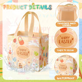 1 x Brand New Pack of 12 Easter egg hunt bags with handles, Easter bags for filling, reusable Easter gift bags, Easter bags, multifunctional Easter bags, gift bags, presents, party accessories - RRP €16.85