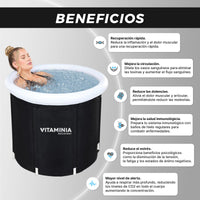 1 x RAW Customer Returns Vitaminia - Foldable Ice Bath for Athletes - Ice Bath - Muscle Recovery - Strengthens the Immune System - RRP €98.92