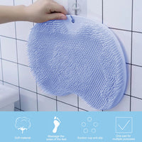 3 x Brand New Foot Scrubber Mat Shower Scrubber, Shower Foot Wash Massager with Non-Slip Suction Cups, Shower Massage Pad Foot Brush for Cleansing, Exfoliating, Blood Circulation - RRP €79.2