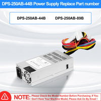 1 x RAW Customer Returns S-Union DPS-250AB-44B 250W power supply PSU compatible with Synology DS1815 DS1812 DS1513 DS1512 DS1010 RS814 RS815 DS2015xs DS1511 DS1813 DS1515 QNAP TS531 New power supply - RRP €99.99