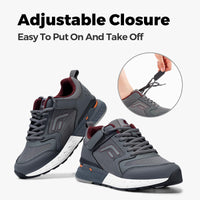 1 x RAW Customer Returns FitVille Walking Shoes Women Extra Wide Sports Shoes Lightweight Breathable Sneakers Running Shoes Comfortable Casual Shoes Sneakers for Wide Feet Plantar Fasciitis Foot Pain,Dark Gray,39.5 EU,Wide - RRP €70.58