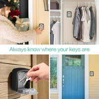 1 x RAW Customer Returns ORIA Key Safe Key Box, 4 Digit Combination Key Box, Wall Mounted Key Safe, Weatherproof Rustproof Key Lock Box, for Office, Home, Pet Sitter, Resort - RRP €14.99