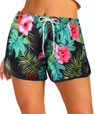 1 x RAW Customer Returns APTRO Women s Swimming Shorts Swimming Trunks Beach Water Sports Shorts Board Shorts UV Protection Summer Sports Gym Shorts Flowers WS237 L - RRP €22.13