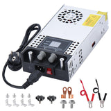 1 x RAW Customer Returns NUOFUWEI Adjustable DC 0-48V 12.5A 600W Power Supply 230V AC to DC 0-48Volt Power Supply 0-12.5A 600W Transformer with LED Display, Adjustable Output Voltage Current DC 48V 600W Power Supply - RRP €63.19