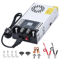 1 x RAW Customer Returns NUOFUWEI Adjustable DC 0-48V 12.5A 600W Power Supply 230V AC to DC 0-48Volt Power Supply 0-12.5A 600W Transformer with LED Display, Adjustable Output Voltage Current DC 48V 600W Power Supply - RRP €78.99