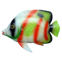 14 x Brand New memeyou Tropical Fish White Wall Hanging Decor Sculpture Ocean Sea Home Decor Nursery Office Bathroom Courtyard Swimming Pool Indoor Outdoor Beach Theme - RRP €319.2