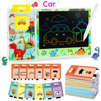 5 x Brand New English learning toys for ages 2-3, talking flash cards LCD writing tablet 224 words, reading and writing toddlers Montessori autism toys, gifts for boys and girls 2-8 years - RRP €99.9