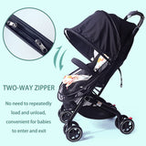 3 x RAW Customer Returns NAJILI Insect Screen for Strollers, Mosquito Net for Strollers Double Zipper Sun Protection Stroller UV Protection, Universal Size Insect Screen for Strollers, Black - RRP €36.93