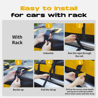 1 x RAW Customer Returns NABIYE Waterproof Car Roof Bag, Car Roof Box with Non-Slip Mat, Car Roof Box Suitable for All Vehicles with Roof Rack 20 Cubic Feet  - RRP €109.99