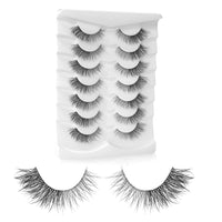 3 x Brand New Onlyall Lashes Natural Look False Eyelashes Gradient Volume Eyelashes Soft Eyelashes Fluffy False Eyelashes 14MM A18 - RRP €18.12