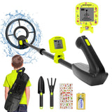 1 x RAW Customer Returns DEWINNER Children s Metal Detector, 9V Alkaline Battery, Light Metal Detector for Children with LCD Display and Waterproof Search Coil, High Sense, Telescopic Long Rod, Suitable for Children and Treasure Hunters - RRP €70.58