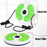 1 x RAW Customer Returns Herefun Twist Waist Disc Balance Board with Drawstring, Tailientwister Fitness, Fitness Device Turntable, Waist Turntable Hip Trainer, Massage Foot Sole Home Fitness Equipment - RRP €20.03