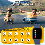 1 x RAW Customer Returns kids Smartwatch for boys and girls, IP68 waterproof children s fitness activity tracker watch, heart rate sleep monitor, 19 sports modes, pedometer, children s gifts for teenagers from 6 years blue  - RRP €38.3