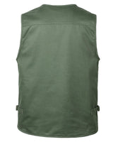 1 x RAW Customer Returns KTWOLEN Men s Outdoor Vest Winter Vest Fleece Vest Leisure Hunting Vests Trekking Hiking Vest Sleeveless Fleece Jacket Warm Fishing Vest with 12 Pockets, Green, XL - RRP €24.19