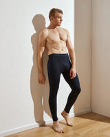 1 x RAW Customer Returns LAPASA Men s Thermal Tights Winter Thermal Pants Warm Thermal Long Johns Pack of 2 Thermoflux 200 M56 L Navy Blue Pack of 2 200 - RRP €30.24