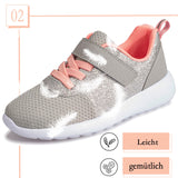 20 x RAW Customer Returns Kids Running Shoes Boy Girl Trainers Walking Shoes Lightweight Breathable Mesh Sneakers for Unisex Indoor Casual Outdoor, Gray 22 - RRP €1176.0