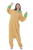 1 x RAW Customer Returns LorranTree Relaxo Costume Master Yoda Onesie Jumpsuit Animal Relax Costume Women Men Pajamas Carnival Halloween Pajamas Cosplay Adult Carnival One-Piece S - RRP €31.25