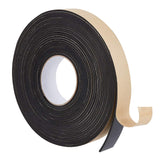 1 x RAW Customer Returns BENECREAT 1 Roll 10m EVA Foam Adhesive Tape 32x3mm High Density Black Foam Sealing Tape for Doors, Windows and Furniture - RRP €10.5