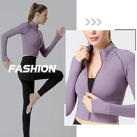 1 x Brand New FEOYA Women s Running Jacket Long Sleeve Hooded Jacket Sports Jacket Running Sweat Jacket for Yoga Fitness Top Sport Workout Running Shirt Training Jacket Top XL Purple - RRP €36.79