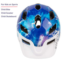 1 x RAW Customer Returns SIFVO bicycle helmet children boys and girls 50-57cm, children s bicycle helmet with removable visor children s helmet multi-sport helmet children safe and comfortable 5-14 years - RRP €35.99