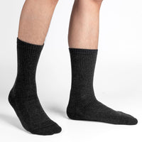 1 x RAW Customer Returns FORVEVO 3 pairs of thermal socks for men, size 39-42, dark grey, 60 merino wool, winter socks for men, breathable, sports socks for trekking outdoors - RRP €19.99