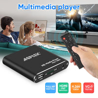 1 x RAW Customer Returns AGPTEK Mini 1080P Full HD Digital Media Player Media Player with Remote Control for MP3, WMA, OGG, AAC, FLAC, APE, AC3, DTS, ATRA - RRP €47.99