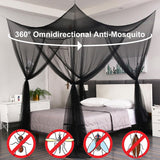 4 x Brand New Mosquito net, 2.5x0.6x11 m mosquito net double bed, mosquito net bed, foldable bed mosquito net, mosquito net bed travel, bed canopy double bed, bed canopy net, large mosquito net, portable travel mosquito net - RRP €48.4