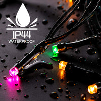 1 x RAW Customer Returns Avoalre Christmas Lights 50M 500 LEDs, String Lights with 8 Modes 4 Colors Waterproof IP44 Christmas Decoration for Outdoor, Indoor, Christmas Tree, Party, Wedding, Home, Pink Yellow Blue Green - RRP €26.99