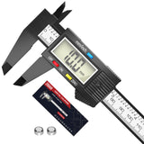 1 x RAW Customer Returns ZHJAN Digital caliper, digital caliper 0-150mm with LCD display, IP54 splash-proof, automatic closing function, caliper for metric inch conversion - RRP €10.07