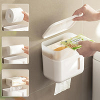 10 x Brand New Toski Wall Mount Paper Towel Dispenser, Drill Free Paper Towel Dispenser Box Dispenser - RRP €164.5